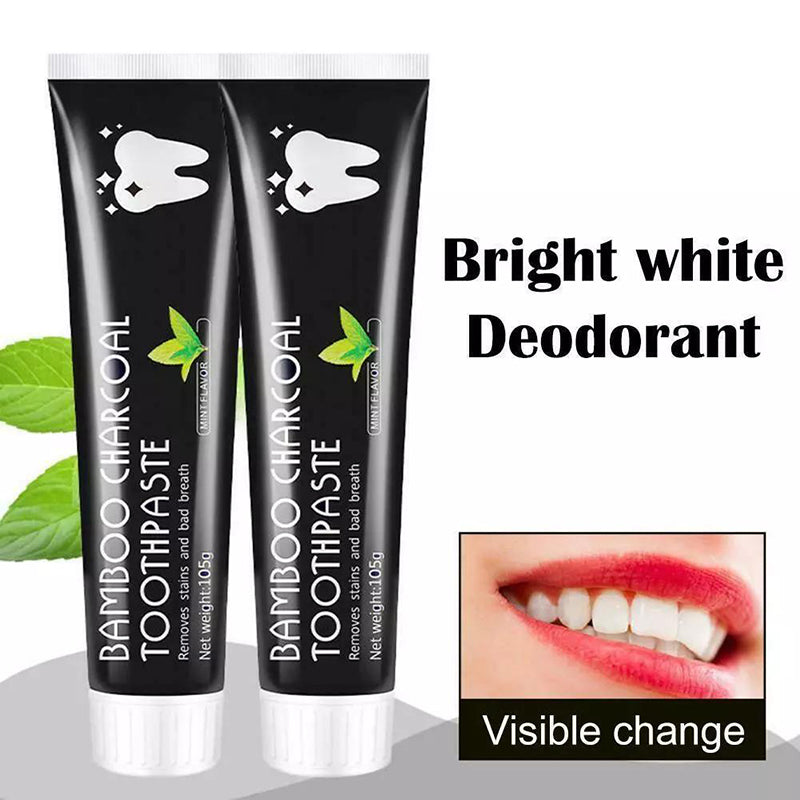 Dentifrice Naturel au Charbon de Bois – Blancheur et Fraîcheur Intense