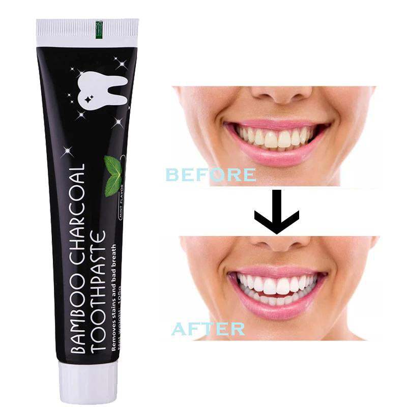 Dentifrice Naturel au Charbon de Bois – Blancheur et Fraîcheur Intense